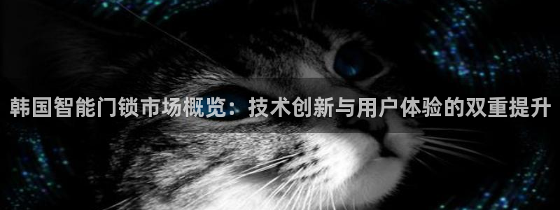 金年会全站：韩国智能门锁市场概览：技术创新与用户体验的双重提