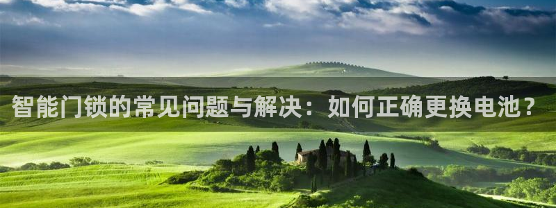 金年会手机app：智能门锁的常见问题与解决：如何正确更换电池