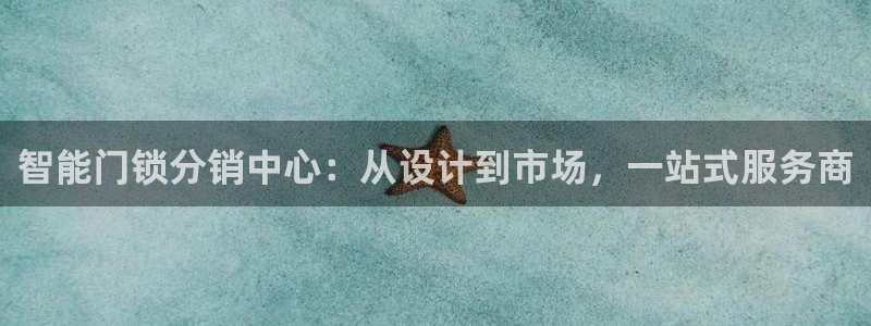 金年会金字招牌下载：智能门锁分销中心：从设计到市场，一站式服