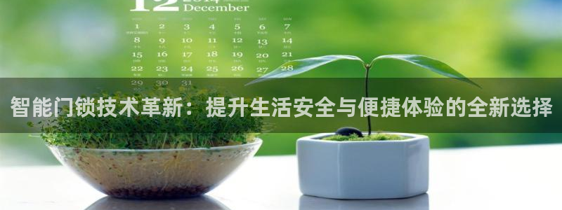 金年会6766001：智能门锁技术革新：提升生活安全与便捷体
