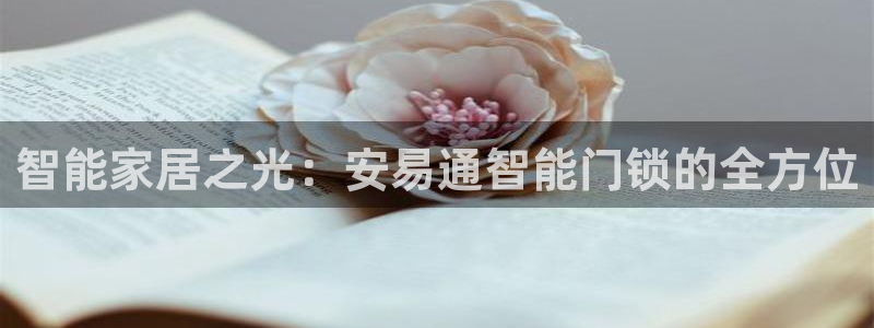 金年会能提款吗：智能家居之光：安易通智能门锁的全方位