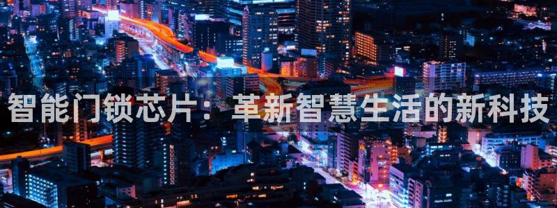 金年会游戏官网：智能门锁芯片：革新智慧生活的新科技
