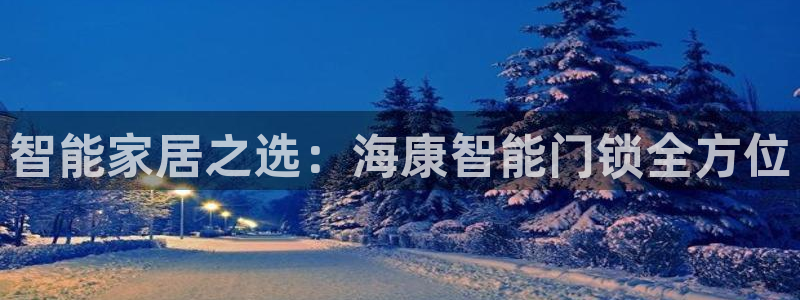 金年会国际：智能家居之选：海康智能门锁全方位