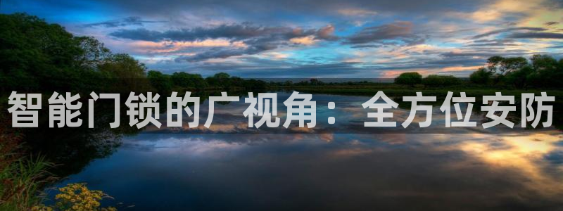 金年会会：智能门锁的广视角：全方位安防
