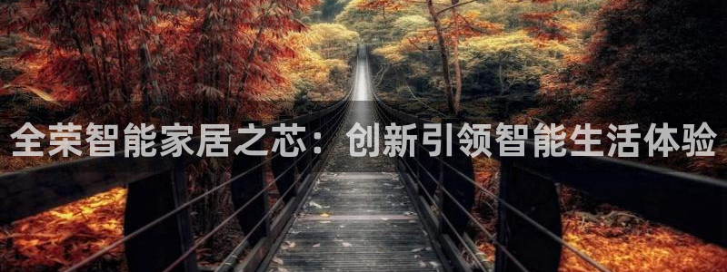 金年会101：全荣智能家居之芯：创新引领智能生活体验