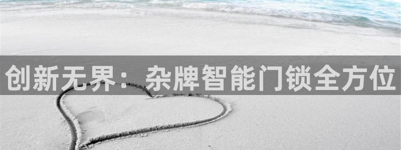 金年会软件在线下载：创新无界：杂牌智能门锁全方位