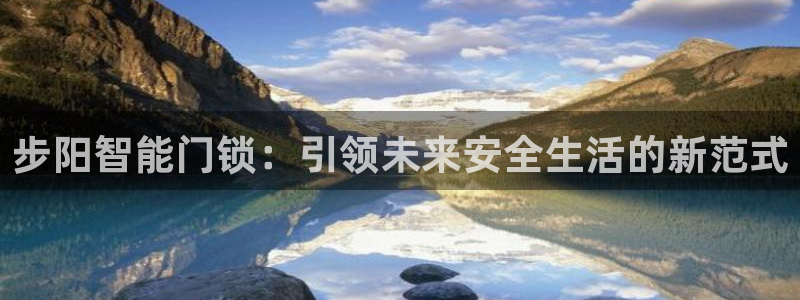 金年会.cc：步阳智能门锁：引领未来安全生活的新范式