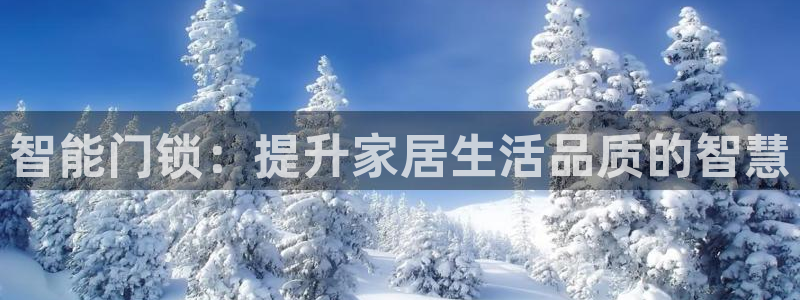 金年会手机网页登录：智能门锁：提升家居生活品质的智慧