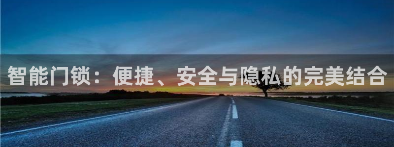 金年会在线下载：智能门锁：便捷、安全与隐私的完美结合