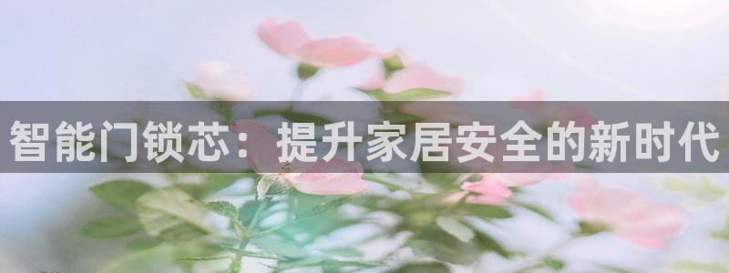 今年会金年会：智能门锁芯：提升家居安全的新时代