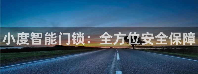 金年会澳门6766：小度智能门锁：全方位安全保障