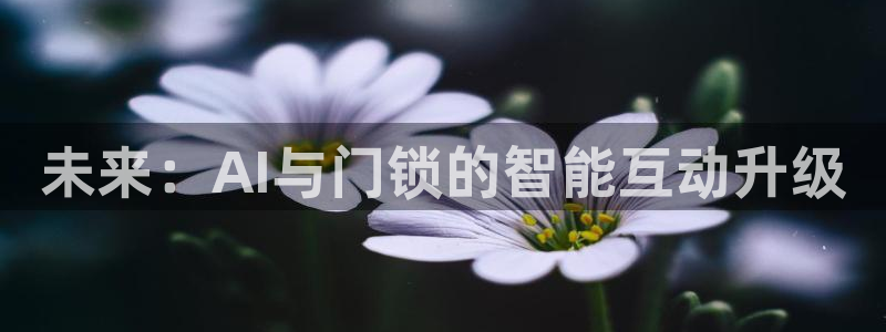 金年会ios下载：未来：AI与门锁的智能互动升级