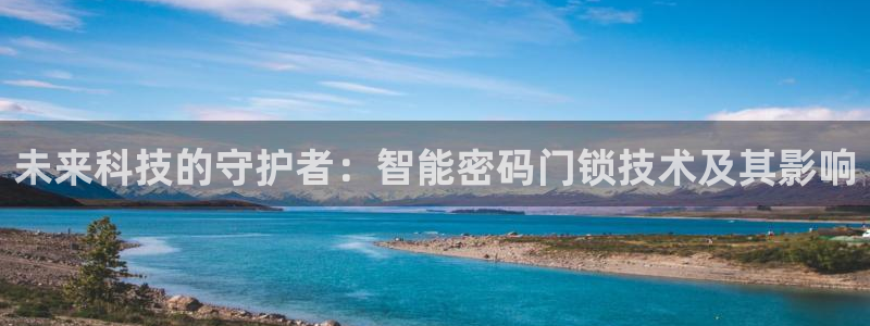 金年会网页版登陆：未来科技的守护者：智能密码门锁技术及其影响