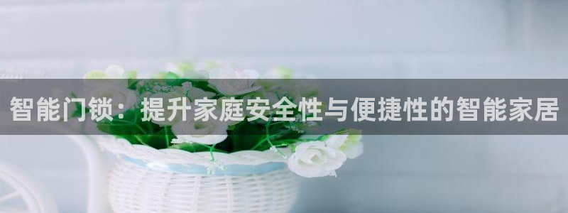 金年会体育下载：智能门锁：提升家庭安全性与便捷性的智能家居