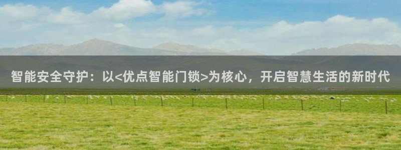金年会入口：智能安全守护：以<优点智能门锁>为核心，开启智慧