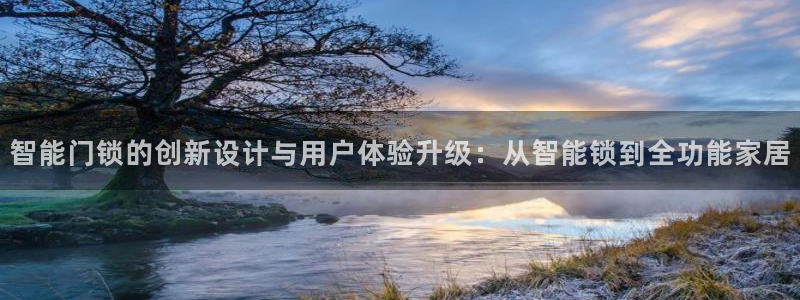 金年会品牌：智能门锁的创新设计与用户体验升级：从智能锁到全功
