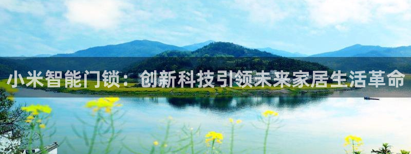 金年会推荐：小米智能门锁：创新科技引领未来家居生活革命