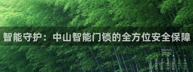 金年会今年会：智能守护：中山智能门锁的全方位安全保障