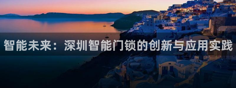 金年会电子游戏：智能未来：深圳智能门锁的创新与应用实践