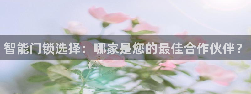 金年会赞助曼联：智能门锁选择：哪家是您的最佳合作伙伴？