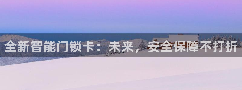 金年会手机版：全新智能门锁卡：未来，安全保障不打折