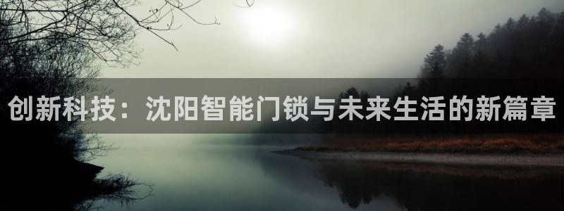 金年会在线：创新科技：沈阳智能门锁与未来生活的新篇章